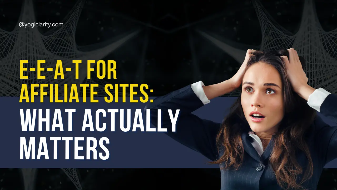 E-E-A-T for Affiliate Sites: What Actually Matters